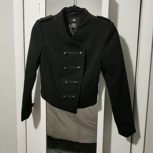 Black "ringmaster" blazer